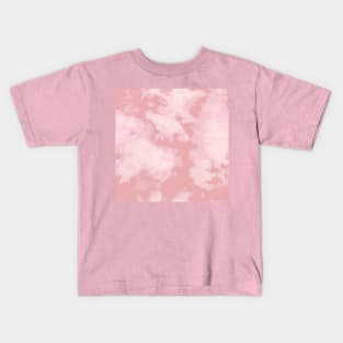 Pastel pink tie dye Kids T-Shirt